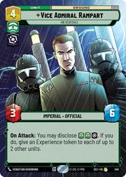 Vice Admiral Rampart - On Schedule