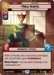 Miraj Scintel, Il Debole Non Merita Altro Che Inchinarsi