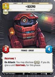 B2EMO, Sono Due Bugie