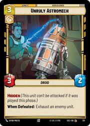 Unruly Astromech
