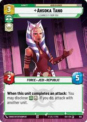 Ahsoka Tano, L'Ho Imparato Da Te
