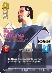 Bail Organa - Responding to Catastrophe