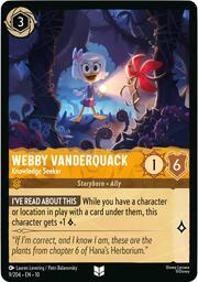 Webby Vanderquack - Knowledge Seeker