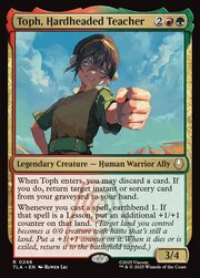 Toph, Hardheaded Teacher
