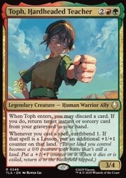 Toph, Hardheaded Teacher