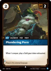 Plundering Poro