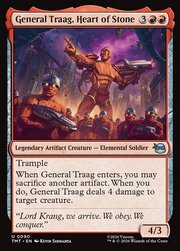 General Traag, corazón pétreo