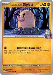 Diglett del Team Rocket