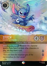 Stitch - Carefree Snowboarder