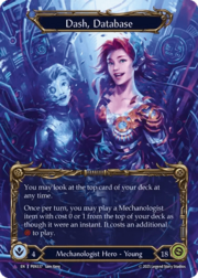 Dash, Database