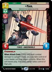 Maul, Master of the Shadow Collective