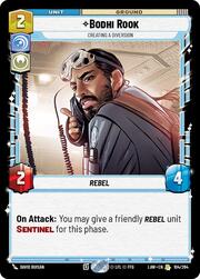 Bodhi Rook, Creating a Diversion