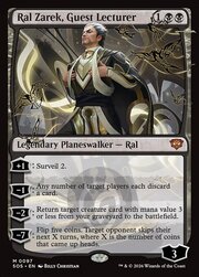 Ral Zarek, Docente Ospite