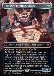 Codie, Vociferous Codex