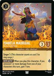Isabela Madrigal - Che Voce Incantevole