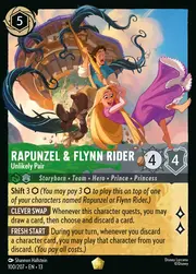 Rapunzel e Flynn Rider - Coppia Improbabile