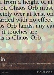 Chaos Orb Puzzle Card