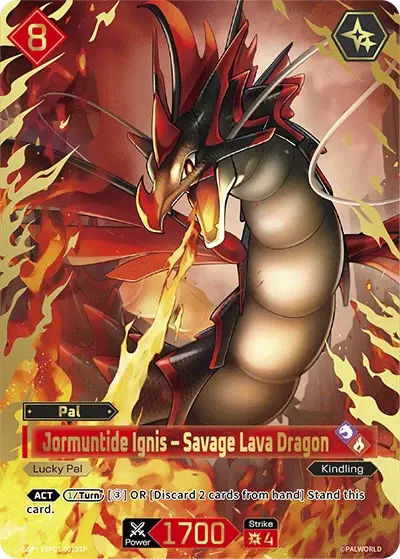 Jormuntide Ignis - Savage Lava Dragon