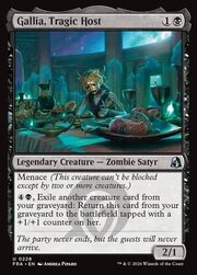 Gallia, Tragic Host