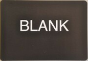 Oversize Blank Filler Card