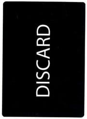 Discard Filler Card
