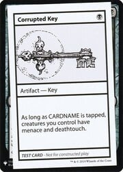 Corrupted Key