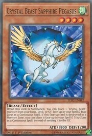 Bestia Cristallo Pegaso Zaffiro