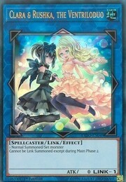 Clara & Rushka, el Ventrilodúo