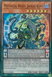 Re Sciacallo Mitica Bestia