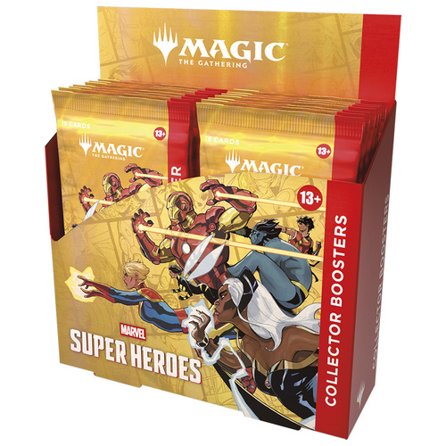 Caja de sobres de coleccionista de Magic: The Gathering | Marvel Super Heroes