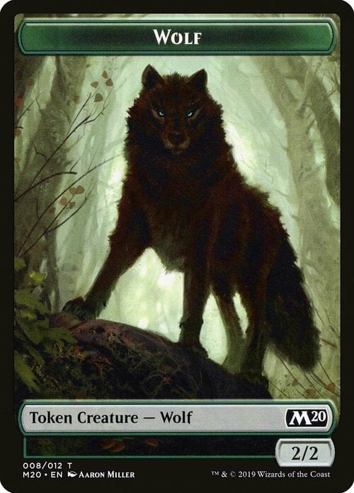 Zombie / Wolf Card Back