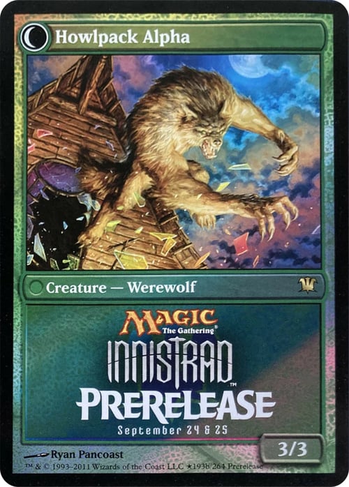 Mayor of Avabruck // Howlpack Alpha Card Back