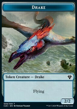 Goblin Warrior // Drake Card Back