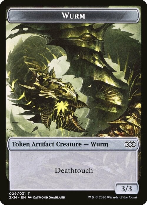 Treasure // Wurm Card Back