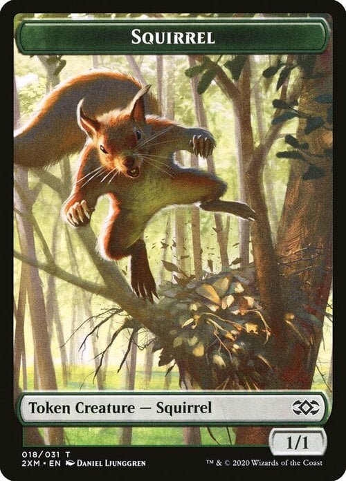 Demon // Squirrel Card Back