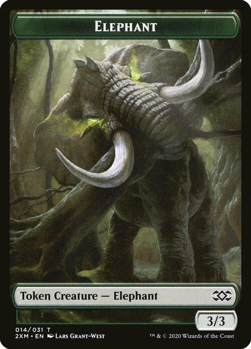 Angel // Elephant Card Back