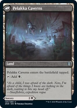 Predazione di Pelakka // Caverne di Pelakka Card Back