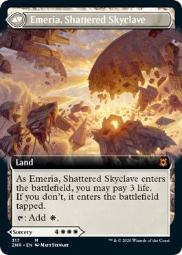 Emeria's Call // Emeria, Shattered Skyclave Card Back