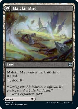 Malakir Rebirth // Malakir Mire Card Back