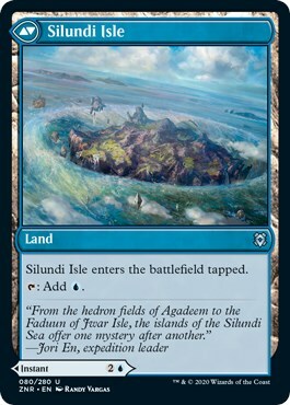 Silundi Vision // Silundi Isle Card Back