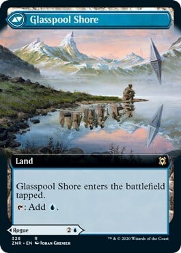 Glasspool Mimic // Glasspool Shore Card Back