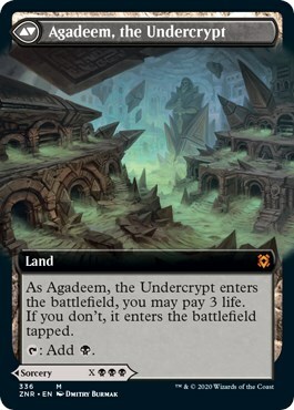 Agadeem's Awakening // Agadeem, the Undercrypt Card Back