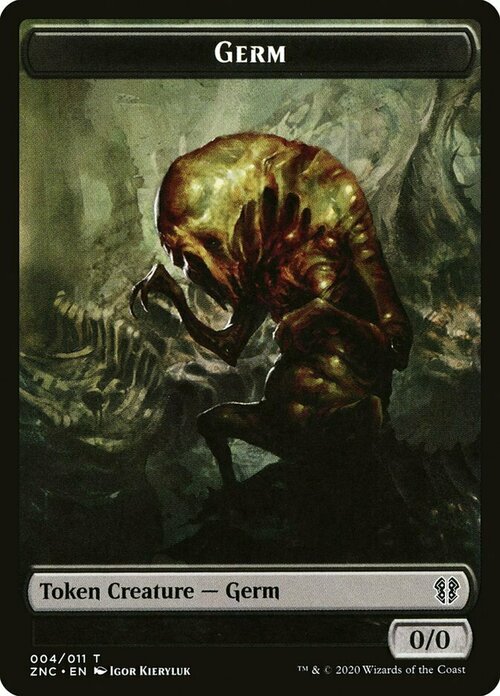 Faerie Rogue // Germ Card Back