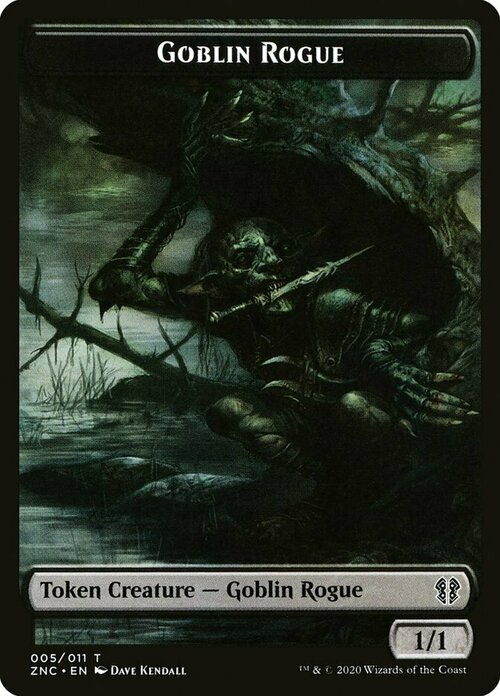 Faerie Rogue // Goblin Rogue Card Back