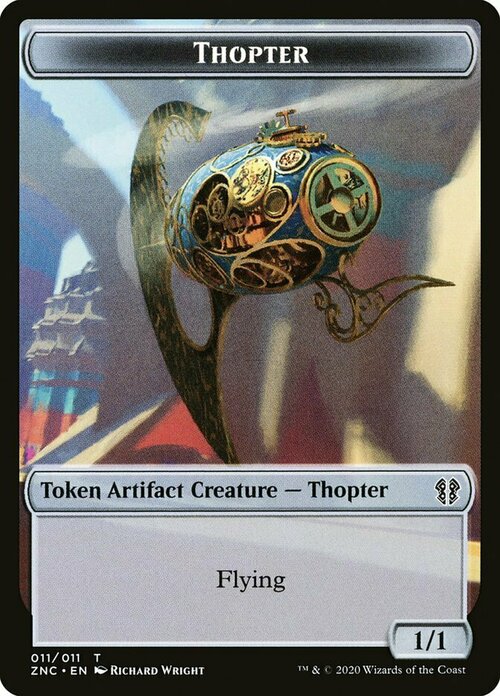 Faerie Rogue // Thopter Card Back