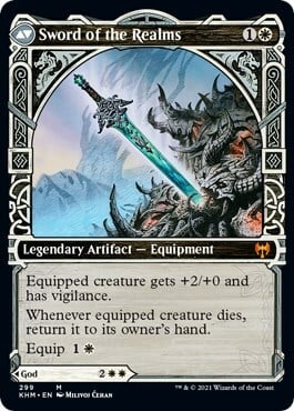 Halvar, God of Battle // Sword of the Realms Card Back