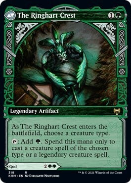 Kolvori, God of Kinship // The Ringhart Crest Card Back