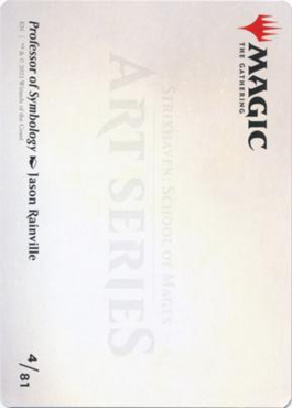 Art Series: Professor of Symbology Card Back