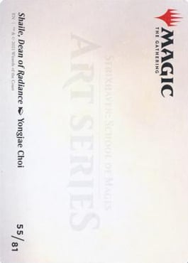 Art Series: Shaile, Dean of Radiance Card Back