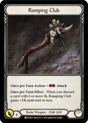Katsu, the Wanderer // Romping Club Card Back